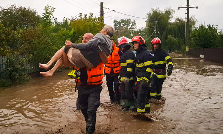 Storm Boris wreaks havoc across eastern and central Europe Storm Boris wreaks havoc across eastern and central Europe