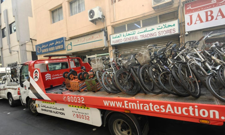 Police seize 3,779 e-scooters, bicycles over safety violations in Dubai's Police seize 3,779 e-scooters, bicycles over safety violations in Dubai's Naif area