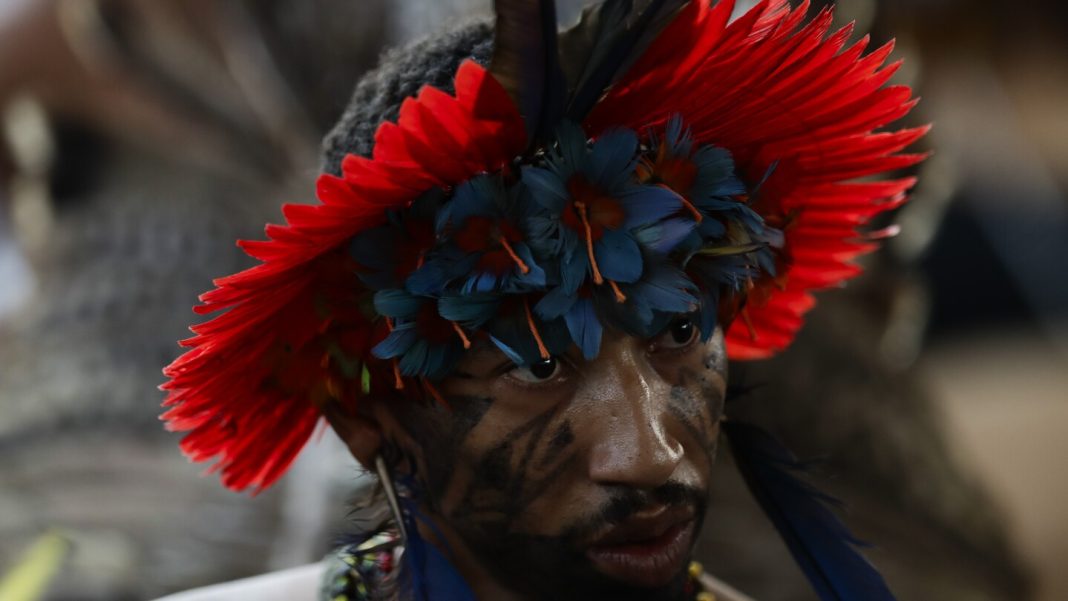 Brazil Indigenous group hails a sacred cloak’s homecoming after nearly Brazil Indigenous group hails a sacred cloak’s homecoming after nearly four centuries in Europe