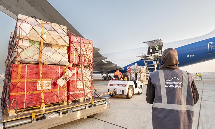 Dubai Humanitarian airlifts 71.6 metric tonnes of critical medical supplies Dubai Humanitarian airlifts 71.6 metric tonnes of critical medical supplies to Gaza