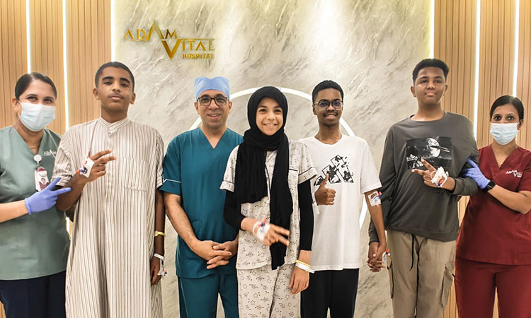 Hospital successfully carried out 11 Scoliosis surgeries in 3 days Hospital successfully carried out 11 Scoliosis surgeries in 3 days