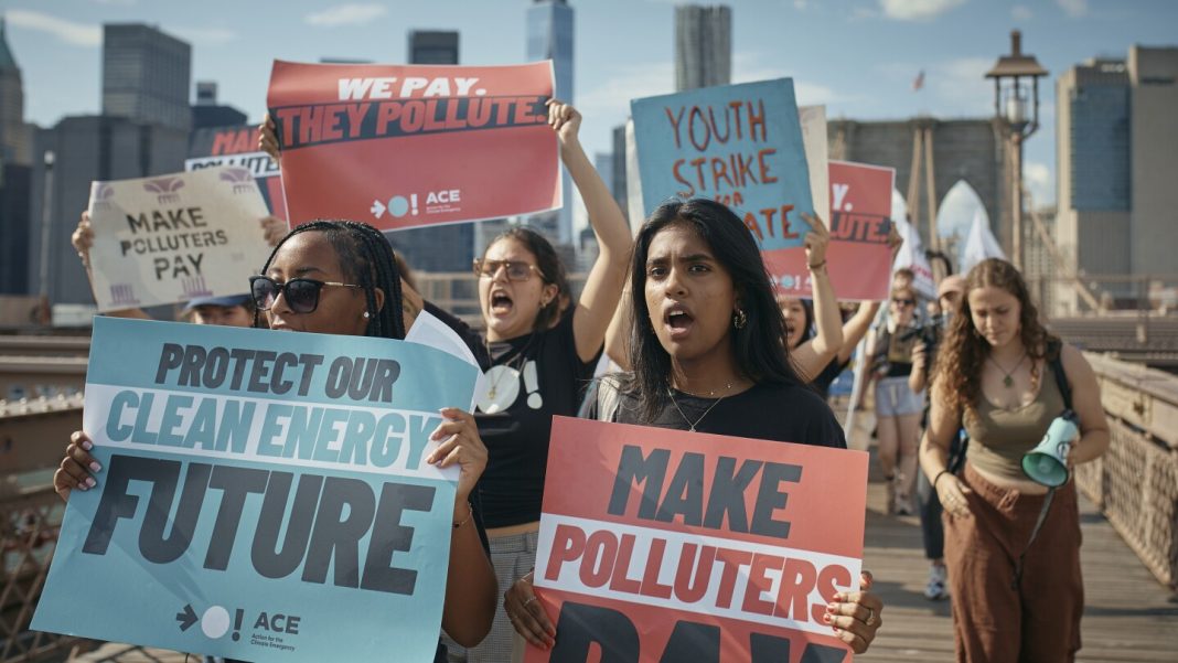 In NYC and elsewhere, climate protesters say pace of change In NYC and elsewhere, climate protesters say pace of change isn’t fast enough