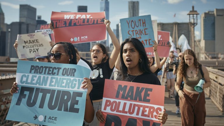 In NYC and elsewhere, climate protesters say pace of change isn’t fast enough