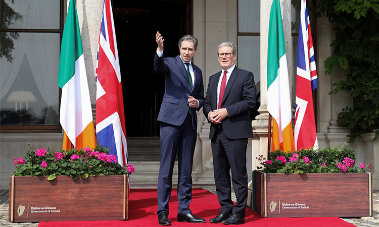 Ireland and UK to 'reset' relations as Starmer visits Dublin Ireland and UK to 'reset' relations as Starmer visits Dublin