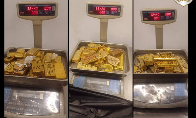 Libya scuppers bid to smuggle 100kg of gold, 1.5m euros Libya scuppers bid to smuggle 100kg of gold, 1.5m euros