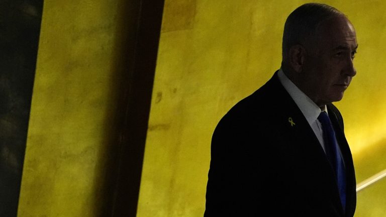 Netanyahu, at UN, vows that Israel will keep ‘degrading Hezbollah’ until its objectives are met