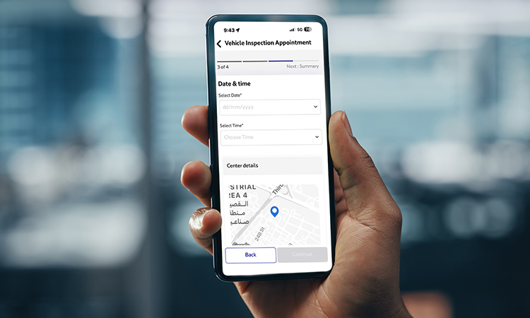 Now book vehicle testing appointments online in Al Qusais and Now book vehicle testing appointments online in Al Qusais and Al Barsha