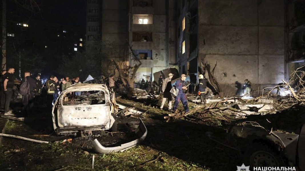 Over 20 people wounded after Russia strikes apartment blocks in Over 20 people wounded after Russia strikes apartment blocks in Ukraine’s Kharkiv