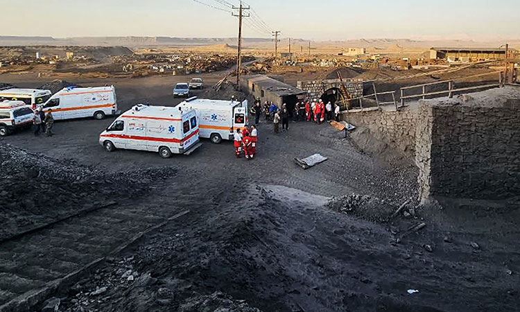 Over 50 workers killed in coal mine explosion in Iran's Over 50 workers killed in coal mine explosion in Iran's Khorasan province