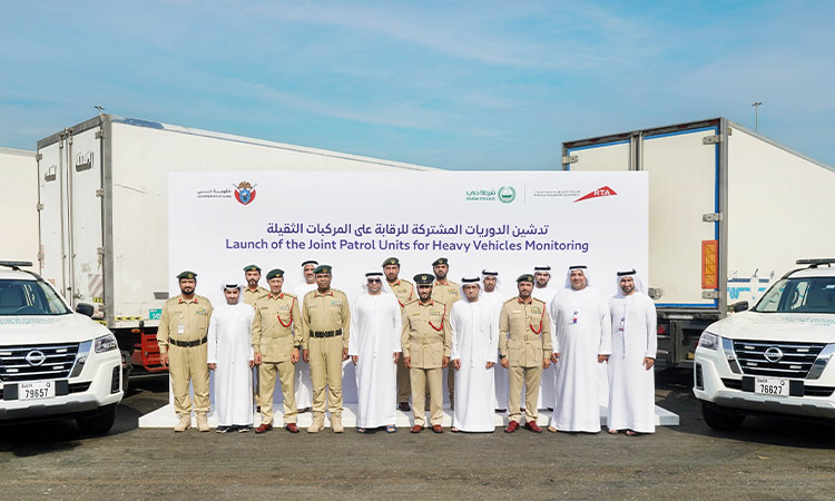 RTA and Dubai Police launch Joint Patrol Units for Heavy RTA and Dubai Police launch Joint Patrol Units for Heavy Vehicles Monitoring