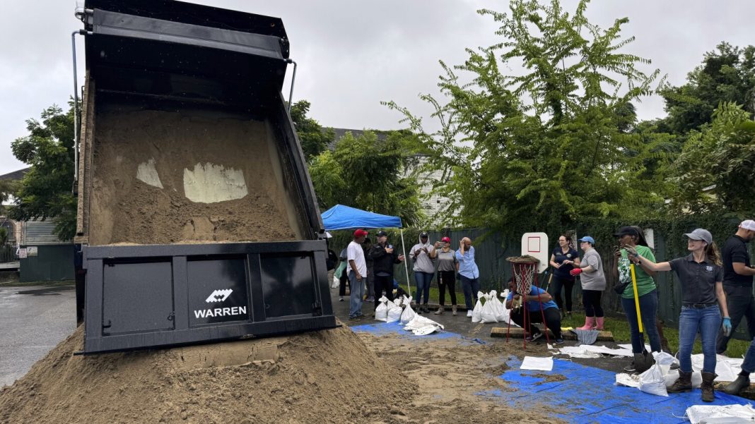 Residents across coastal Louisiana prepare for Tropical Storm Francine