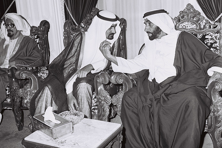 Sheikh Mohammed congratulates Fujairah Ruler on 50 years of service Sheikh Mohammed congratulates Fujairah Ruler on 50 years of service to the nation