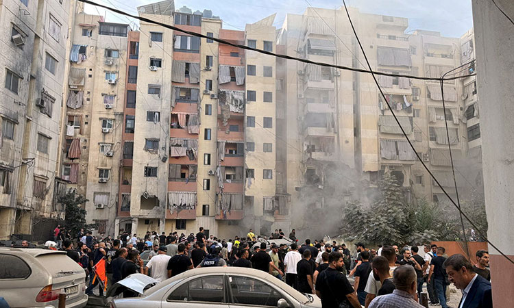 Top Hizbollah commander among 12 killed in Israeli strike on Top Hizbollah commander among 12 killed in Israeli strike on Beirut