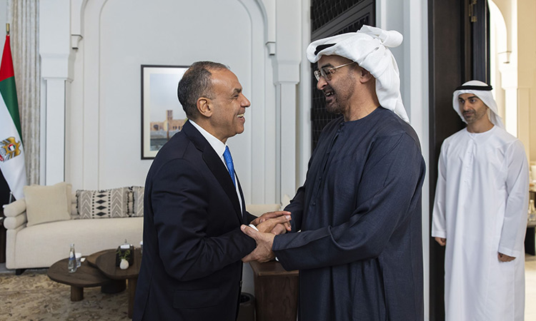 UAE President, Egypt Minister discuss ways to enhance bilateral relations UAE President, Egypt Minister discuss ways to enhance bilateral relations