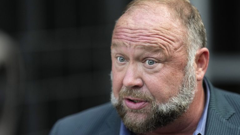Infowars auction could determine whether Alex Jones is kicked off its platforms